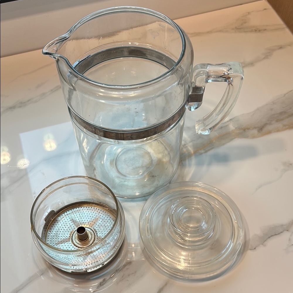 Glass Tea Infuser Pitcher with Lid 7856